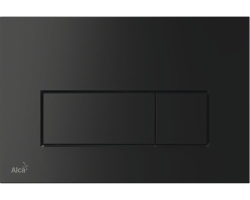 Plaque de commande Alca THIN plaque mat / touche noir mat M578
