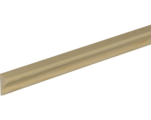 Konsta Möbelleiste Kiefer roh 2000 x 28 x 14 mm Holzleiste aus Fichte