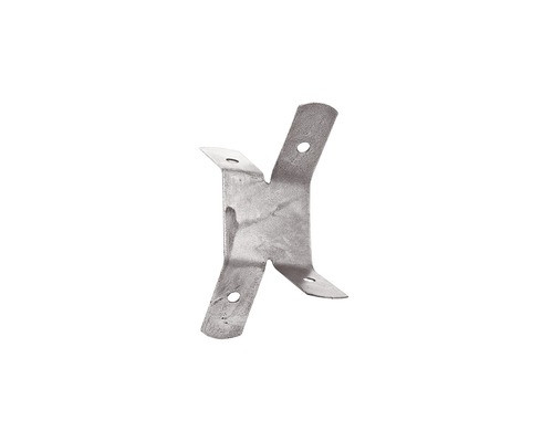 Double ressort Knauf pour fil avec œillet 71 mm paquet = 100 pcs Support de poutre galvanisé avec trous de clous