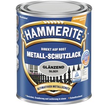 HAMMERITE Metallschutzlack glänzend silber 750 ml