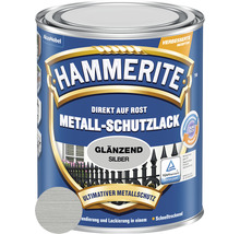 HAMMERITE Metallschutzlack glänzend silber 750 ml