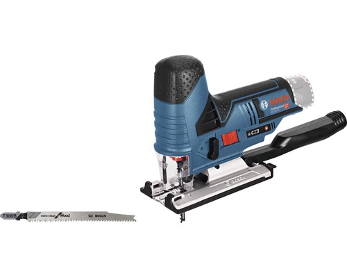 Akku-Stichsäge Bosch Professional GST 12V-70 inkl. 2x Stichsägeblatt (Speed for Wood und Extra-Clean for Wood), ohne Akku und Ladegerät-0