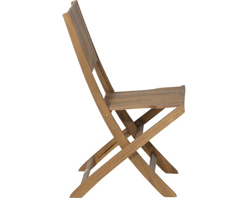 Holzklappstuhl Seitenansicht