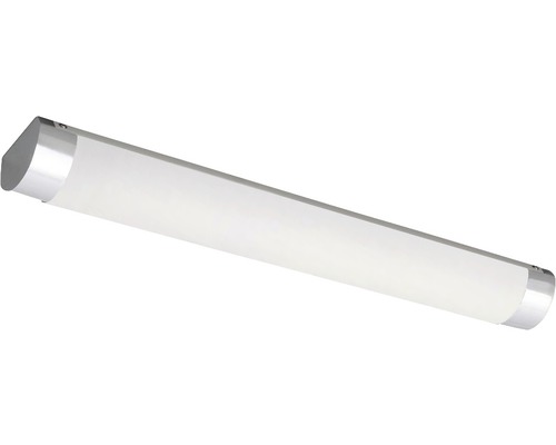Lampe de salle de bain LED IP44 10W 1200 lm 4000 K blanc neutre chrome blanc hxLxl 52x615x195 mm
