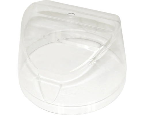 Couvercle de cabine de douche en plastique transparent