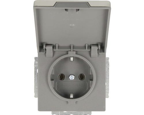 Prise de courant avec couvercle à charnière pour l''extérieur