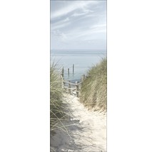 Glasbild Strandspaziergang I 30x80 cm GLA1150