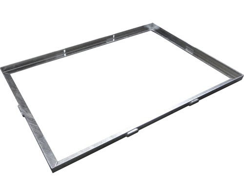 Cadre Wolfa 50x80 cm hauteur de construction 20 mm (pour grille caillebotis 49x79 cm)