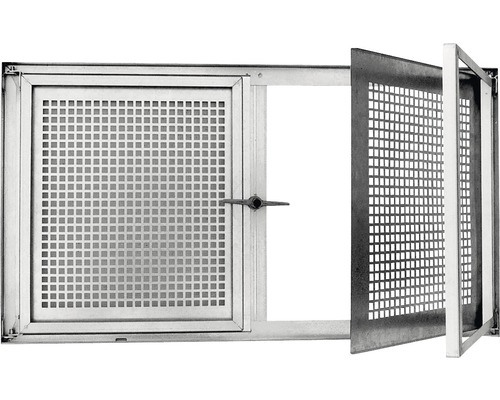 Wolfa Stahlkellerfenster Typ SD2 ESG 1100 x 1000 mm 2 Flügelig Links Rechts