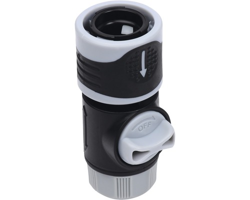 Wasserhahnverbinder für Gartenschläuche mit Absperrventil