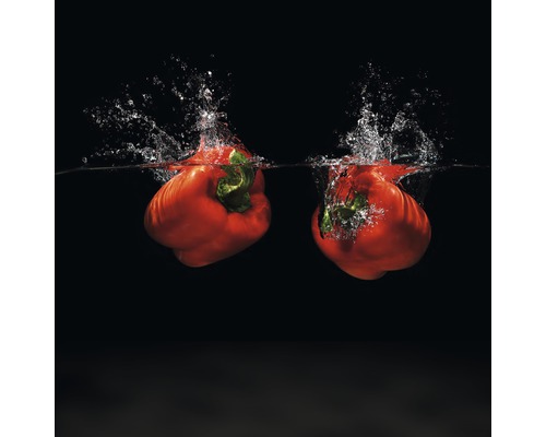 Glasbild Modern Vegetable II 30x30 cm GLA1225