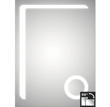Miroir LED DSK Silver Arrow 60 x 80 cm IP 24 (protégé contre les projections d'eau)-thumb-0
