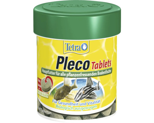 Nourriture en tablettes Tetra Pleco Tablets 120 Tetra Pleco comprimés pour poissons de fond herbivores