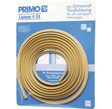 Primo Lignum 34 Universal Türdichtung für Holzzargen, Länge fünf Meter