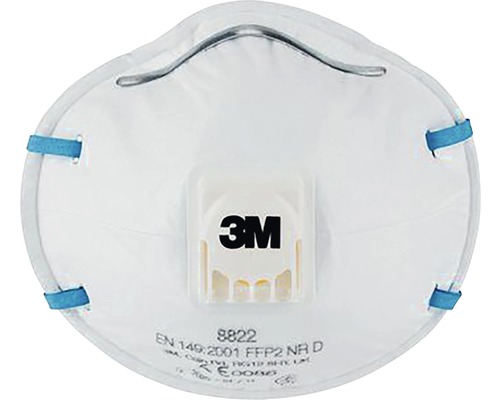 Masque respiratoire 3M avec valve d''expiration