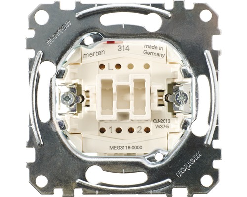 Unterputzeinsatz eines Schalters der Marke Merten