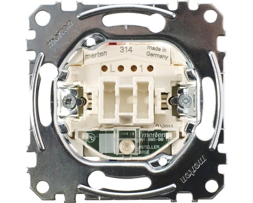 Interrupteur de contrôle interrupteur/inverseur Merten MEG3106-0000 unipolaire