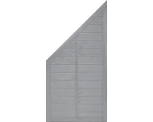 Élément de finition Konsta Venga à gauche 90 x 180/90 cm gris basalte