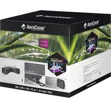 Verpackung einer Lounge Schutzhülle von AeroCover mit den Maßen 300 x 300 x 100 x 70 Zentimeter