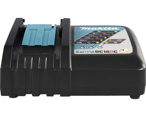 Chargeur Makita DC18RC pour batteries lithium-ion et nickel-métal hydrure