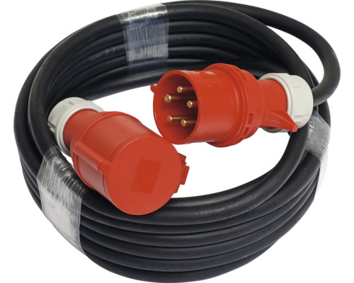 Rallonge CEE H07RN-F 5x1.5 noire 10 m Rallonge CEE H07RN-F 5x1.5 noire 10 m