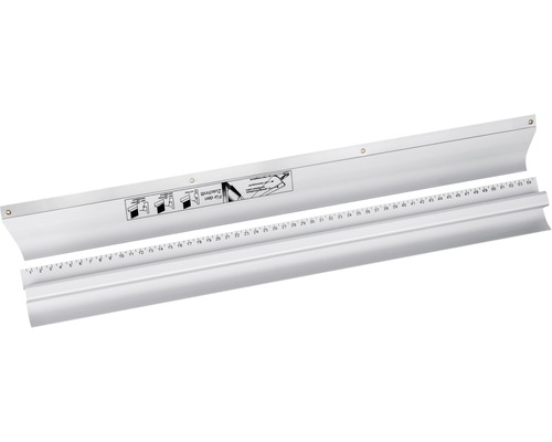 Rail de rideau en aluminium avec graduation