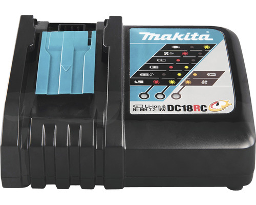 Chargeur Makita pour batteries lithium-ion et batteries nickel-métal hydrure
