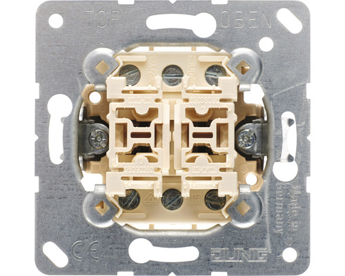 Interrupteur va-et-vient double interrupteur-inverseur Jung 509 U Interrupteur va-et-vient double interrupteur-inverseur Jung 509 U