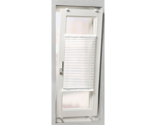 Soluna Store vénétien en aluminium avec guidage latéral, blanc, 70x130 cm Soluna Store vénétien en aluminium avec guidage latéral, blanc, 70x130 cm