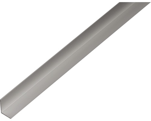 Profilé d'angle alu argent anodisé 9,5x7,5x1,5 mm, 2 m