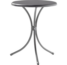Table de bistrot ronde avec structure en métal pour l''extérieur