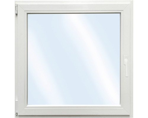 Fenêtre en PVC ARON Basic blanc 1000x1000 mm tirant gauche