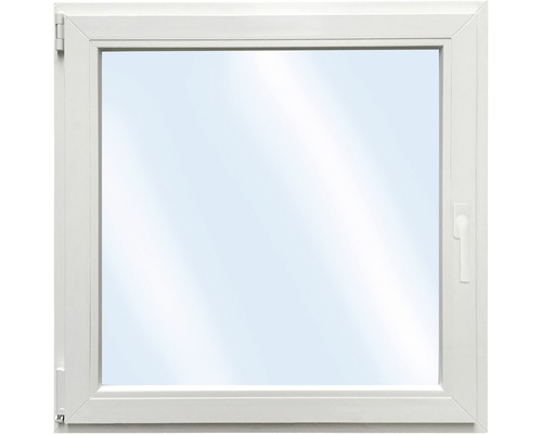 Fenêtre en PVC ARON Basic blanc 600x600 mm tirant gauche