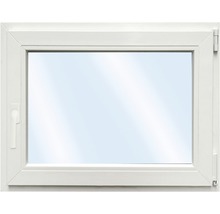 Fenêtre en PVC ARON Basic blanc 750x550 mm tirant droit-thumb-0