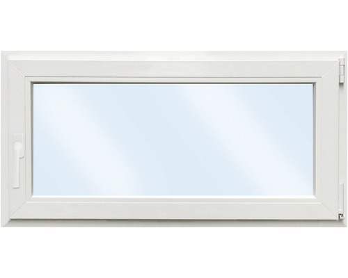 Fenêtre en PVC ARON Basic blanc 1150x650 mm tirant droit-0
