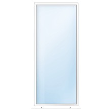 Porte de balcon en plastique ARON Basic blanc 700x2000 mm tirant droit-thumb-3