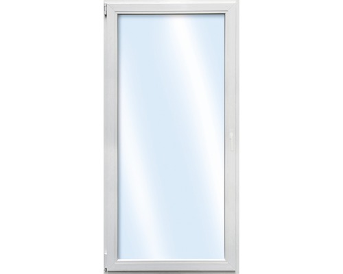 Porte de balcon en plastique ARON Basic blanc 1000x2000 mm tirant gauche