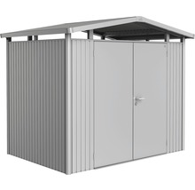 Metall Gerätehaus mit Doppeltür und Dach