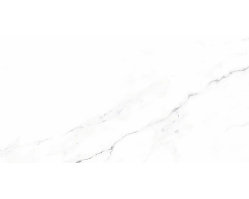 Carrelage pour sol en grès cérame fin Verona blanco 32x62,5 cm