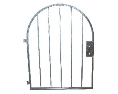Porte demi-ronde en acier galvanisé 1200 mm