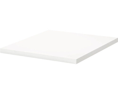 Tablette d'étagère Lightboard 450x400x25 mm blanc