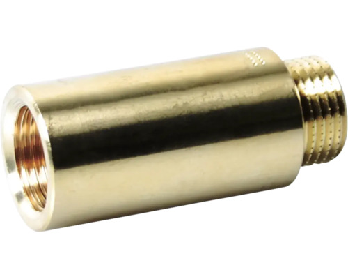 Hahnverlängerung messing ½"x40mm Messing Adapter mit Innengewinde
