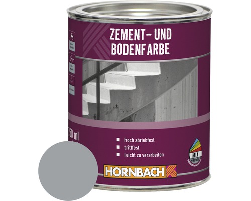 Peinture pour ciment et sol HORNBACH RAL 7001 gris argent 750 ml