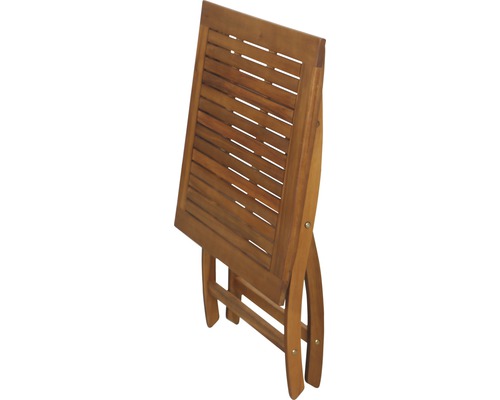 Table pliante en bois avec sommier à lattes