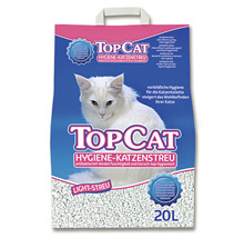 Litière hygiénique TOP CAT 20 l blanc-thumb-0