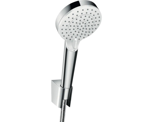 Kit douchette hansgrohe Crometta Vario 26691400 Ø 10 cm, avec flexible de douche 125 cm chromé