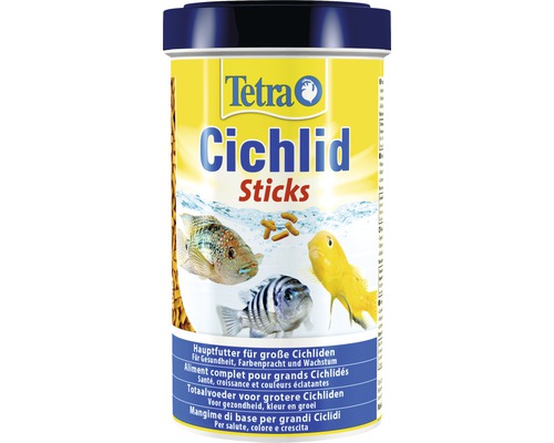 Tetra Nourriture pour poissons Cichlidés bâtonnets 500 ml