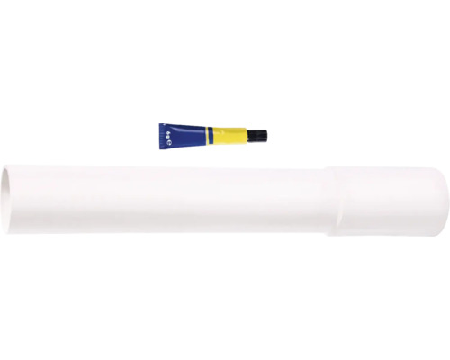 Rallonge pour tube de rinçage 30cm blanche-0