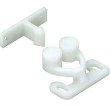 Jeu de ferrures de porte coulissante en plastique
