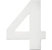 Numéro de rue Intersteel 4 150x2 mm acier inoxydable